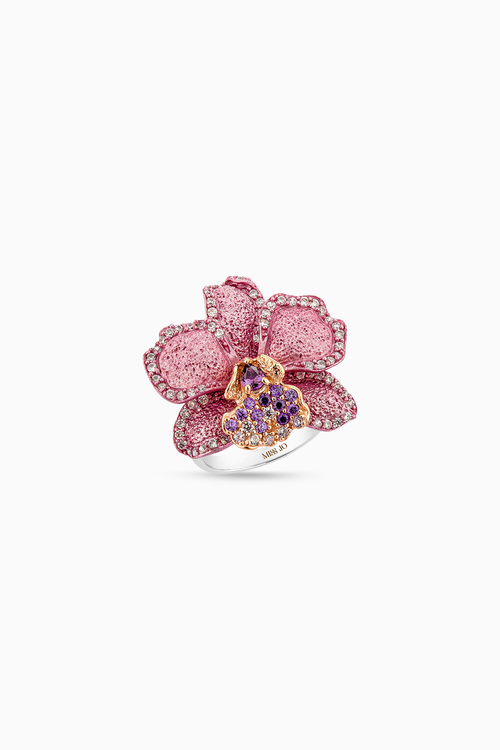 Orchid Whispers Ring