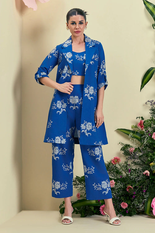Blue Brisa Co-ord Set