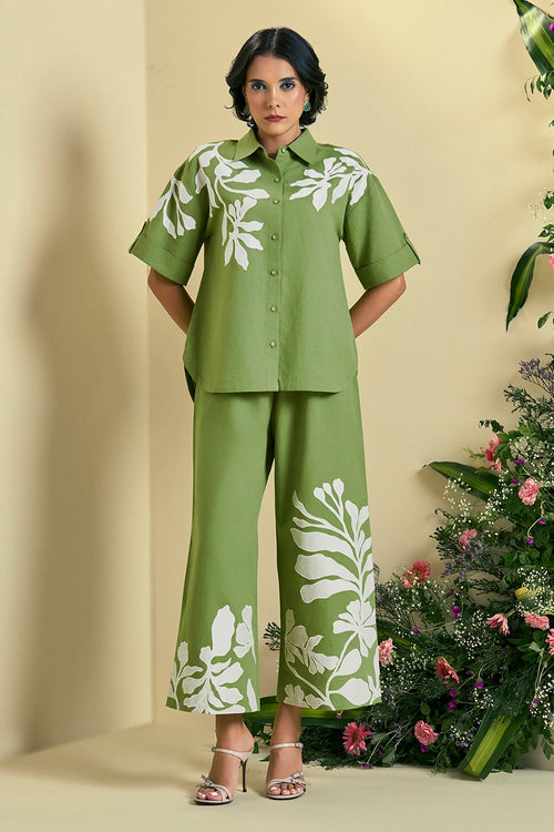 Green Soleil Co-ord Set