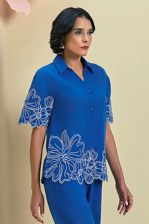 Blue Evaya Shirt