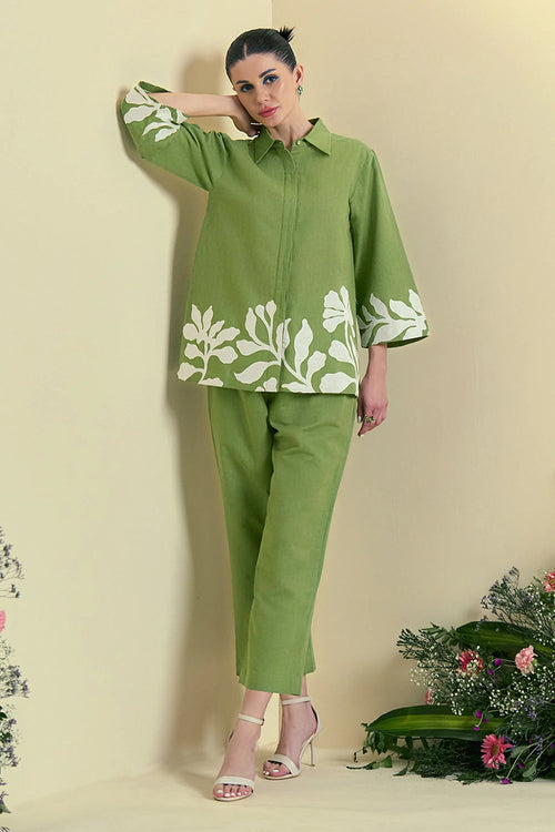 Green Reva Co-ord Set