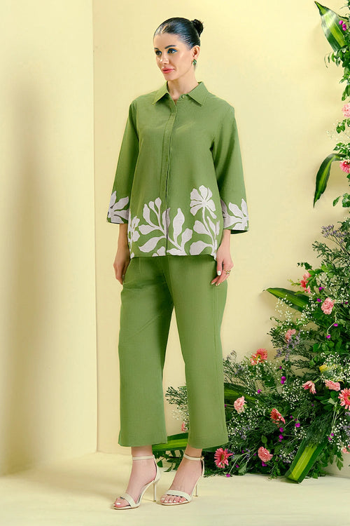 Green Reva Co-ord Set