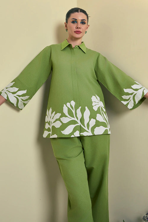 Green Reva Co-ord Set
