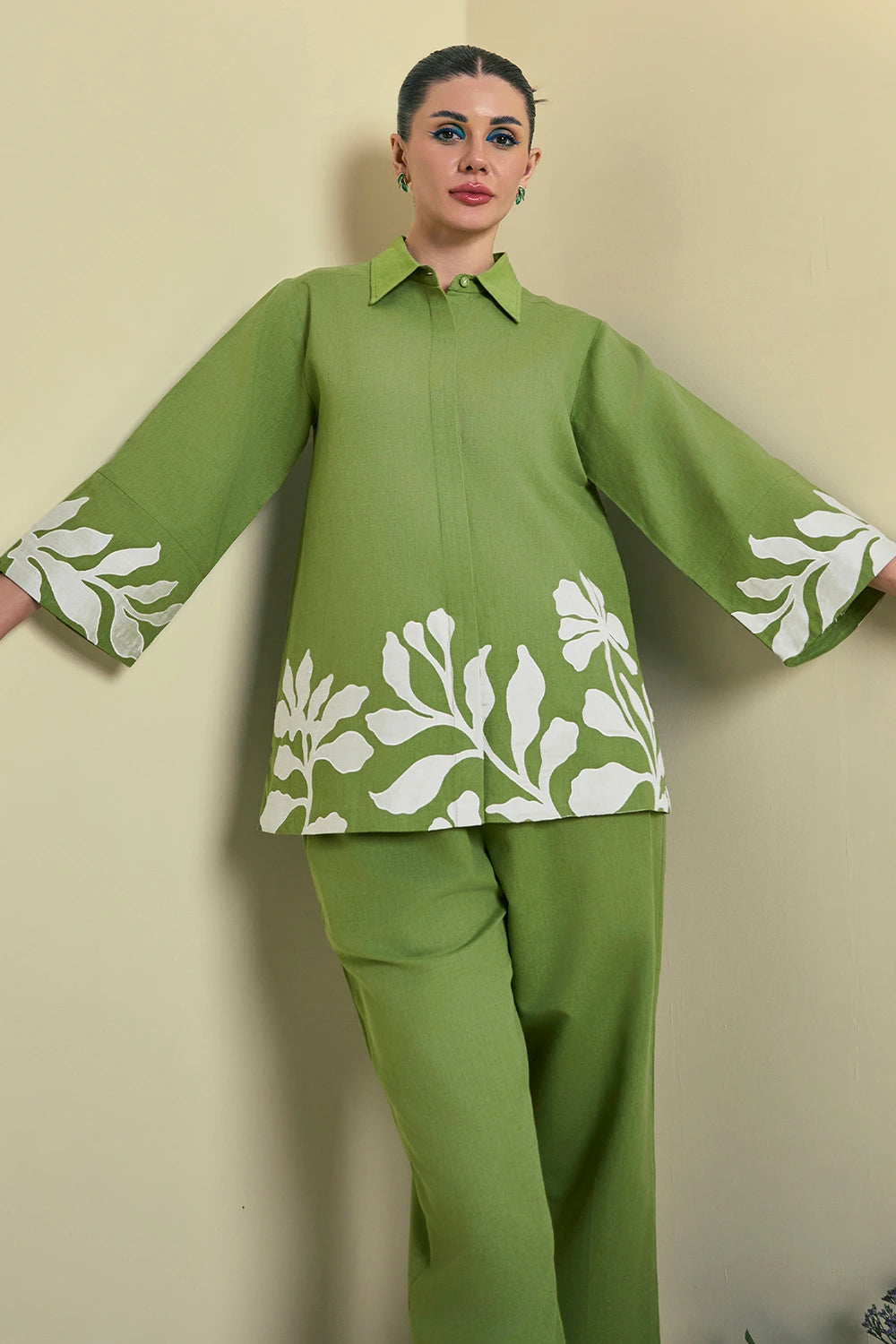 Green Reva Co-ord Set