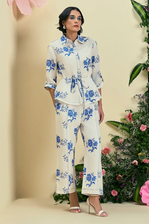 Off White Lyana Co-ord Set