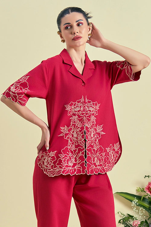 Red Amara Shirt