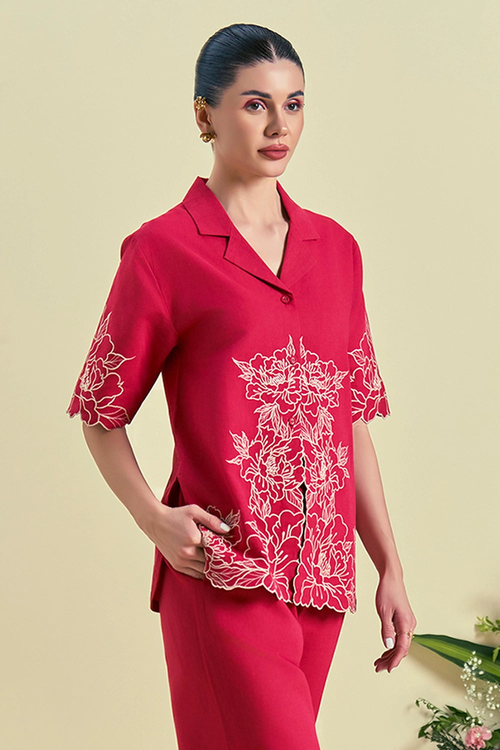 Red Amara Shirt