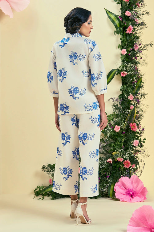 Off White Rhea Co-ord Set