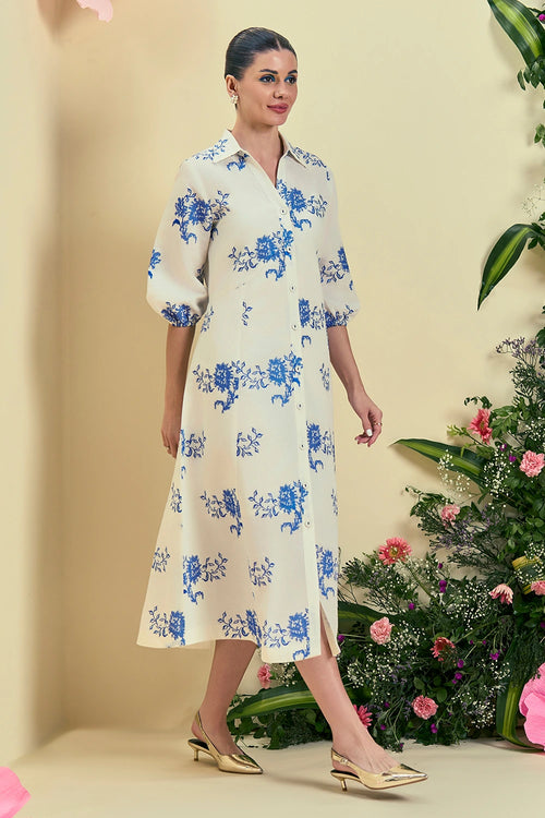 Off White Diora Midi Dress