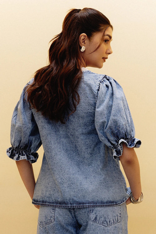 Monday Blues Top