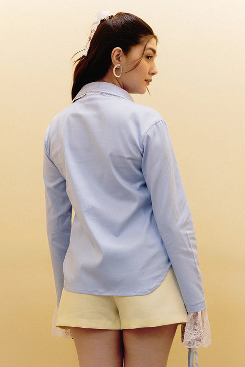 Blue Logged Out Shirt