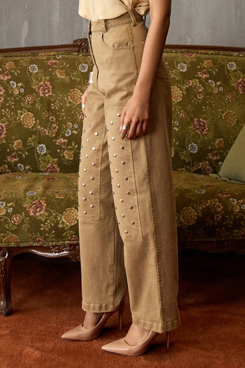 Light Brown Sand Jeans