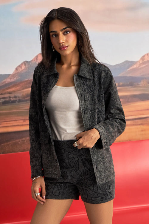 Dark Grey Slate Co-ord Set