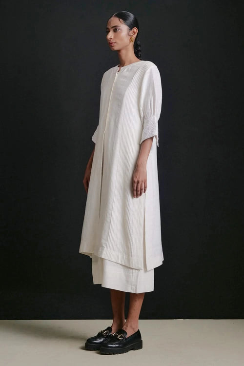 Wave White Jumpsuit Set