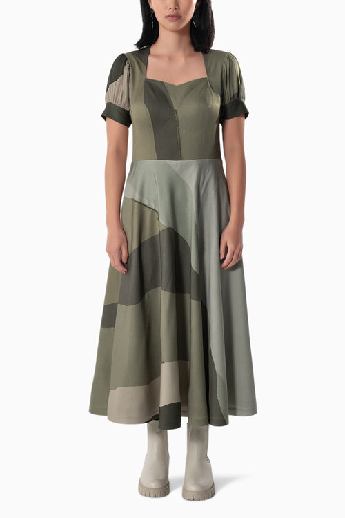 Serene Mosaic Dress