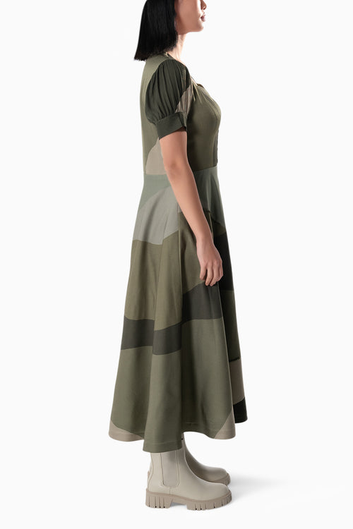 Serene Mosaic Dress
