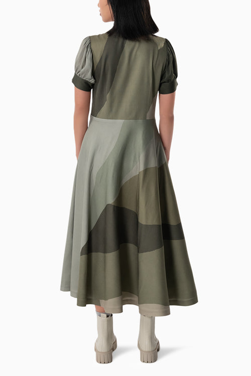 Serene Mosaic Dress