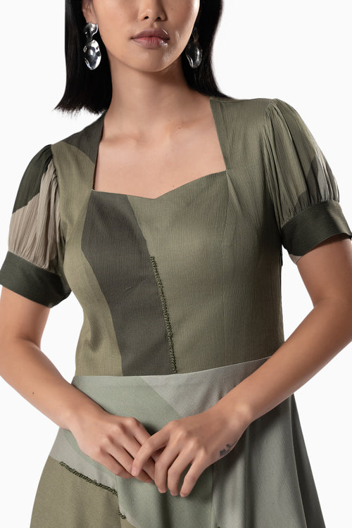 Serene Mosaic Dress