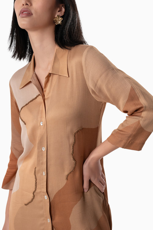 Apricot Horizon Kurta Set