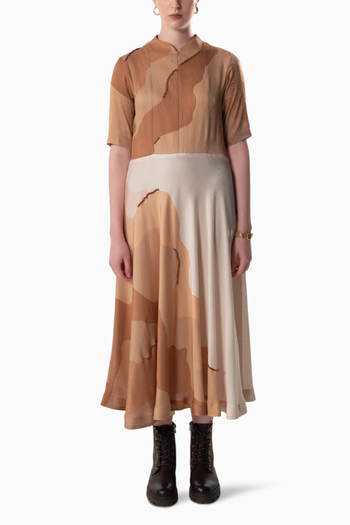 Terracotta Serenade Dress