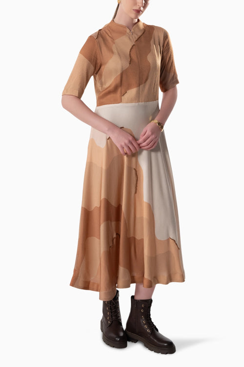 Terracotta Serenade Dress