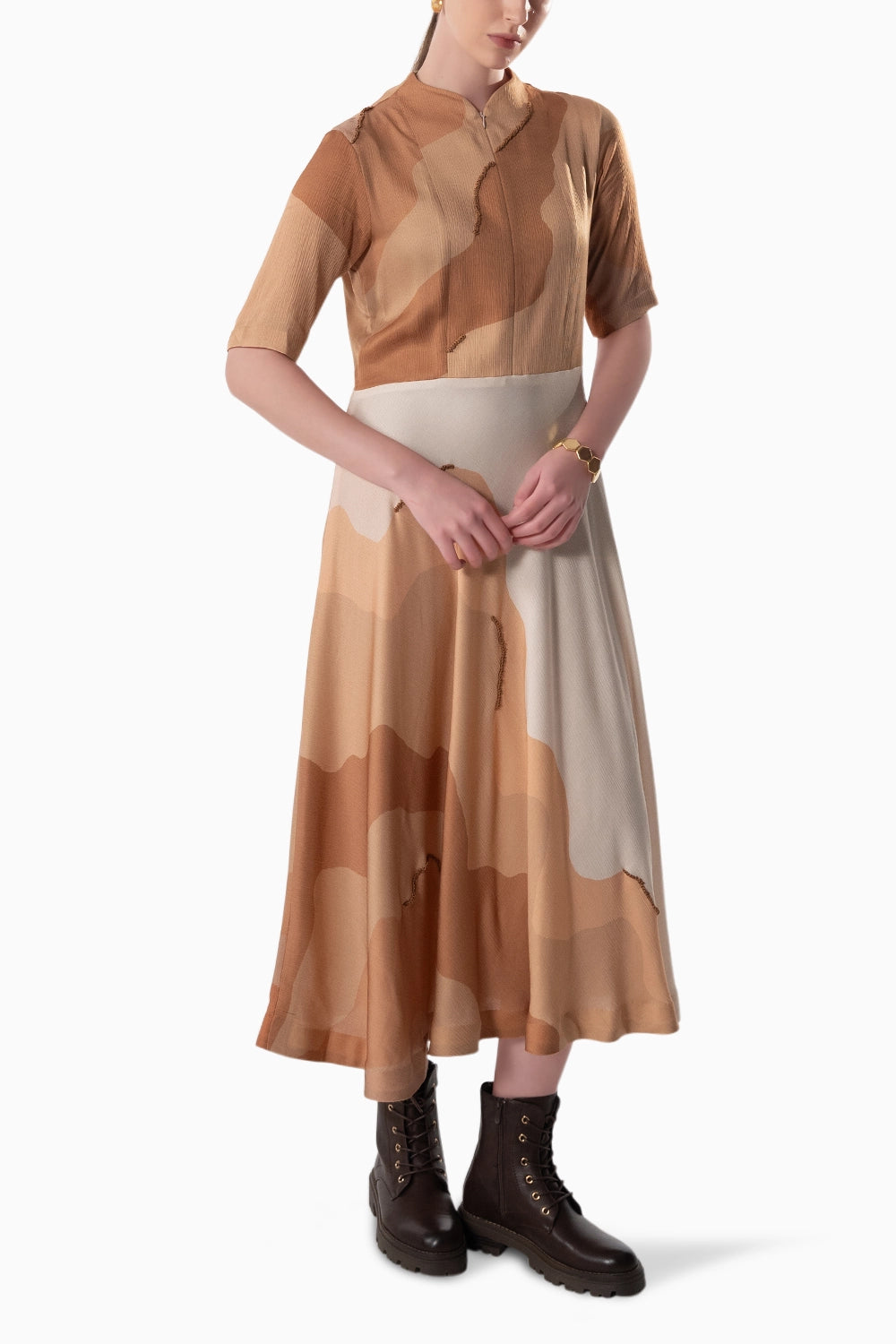 Terracotta Serenade Dress