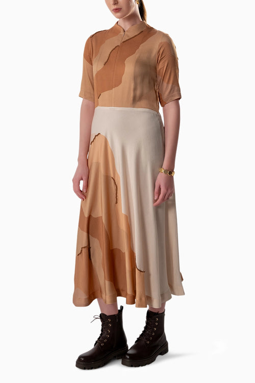 Terracotta Serenade Dress