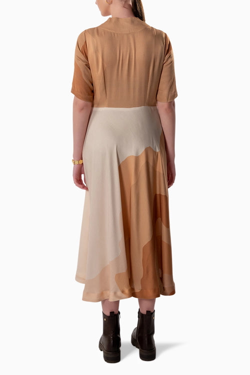 Terracotta Serenade Dress