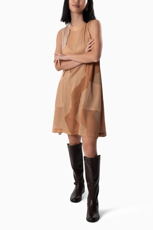 Peach Harmony Dress
