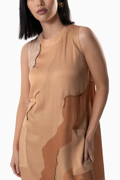 Peach Harmony Dress