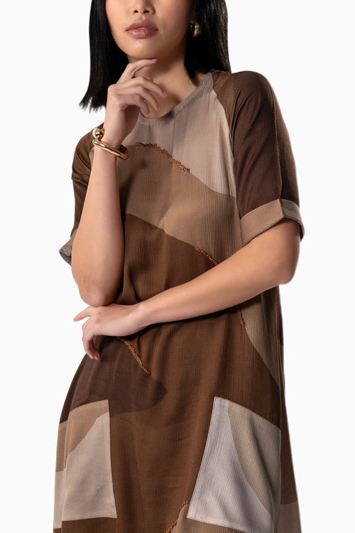 Earthen Elegance Dress
