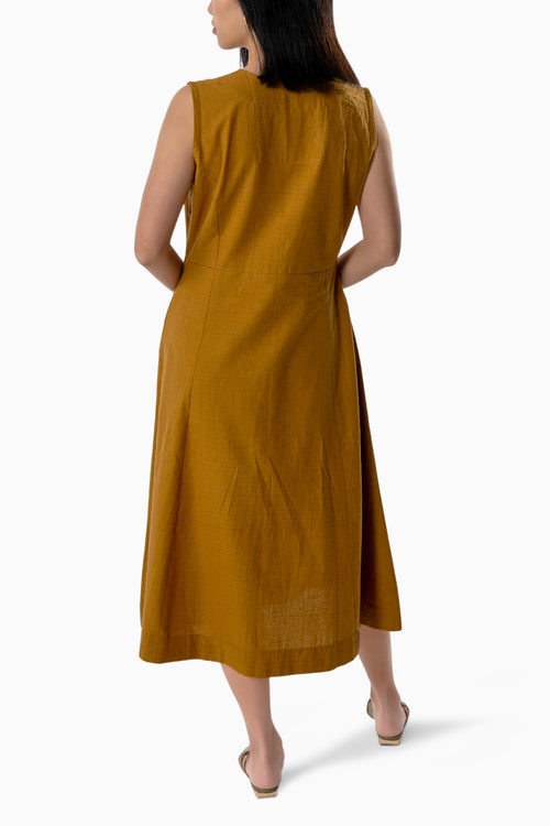Yellow Pebble Dress