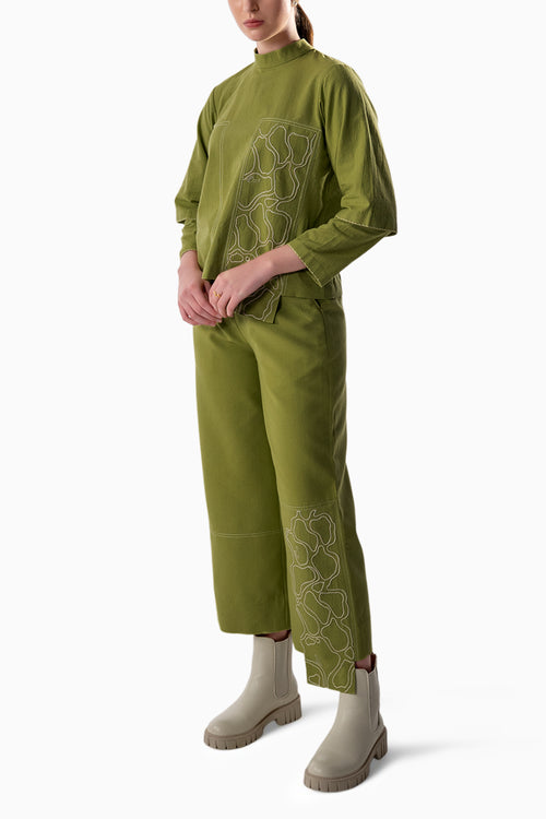 Lime Serenade Set