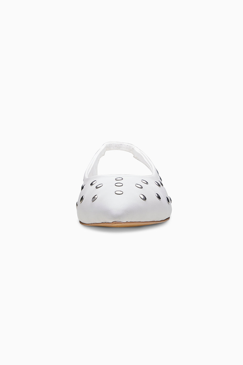 Paris White Ballerinas Flats