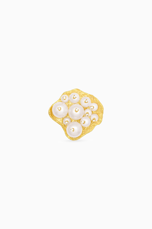 Round Pearl Ring