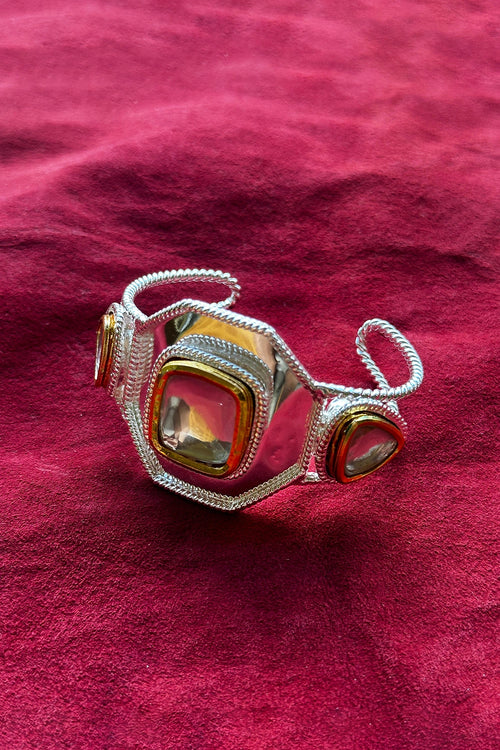 Polki Hexagon Handcuff