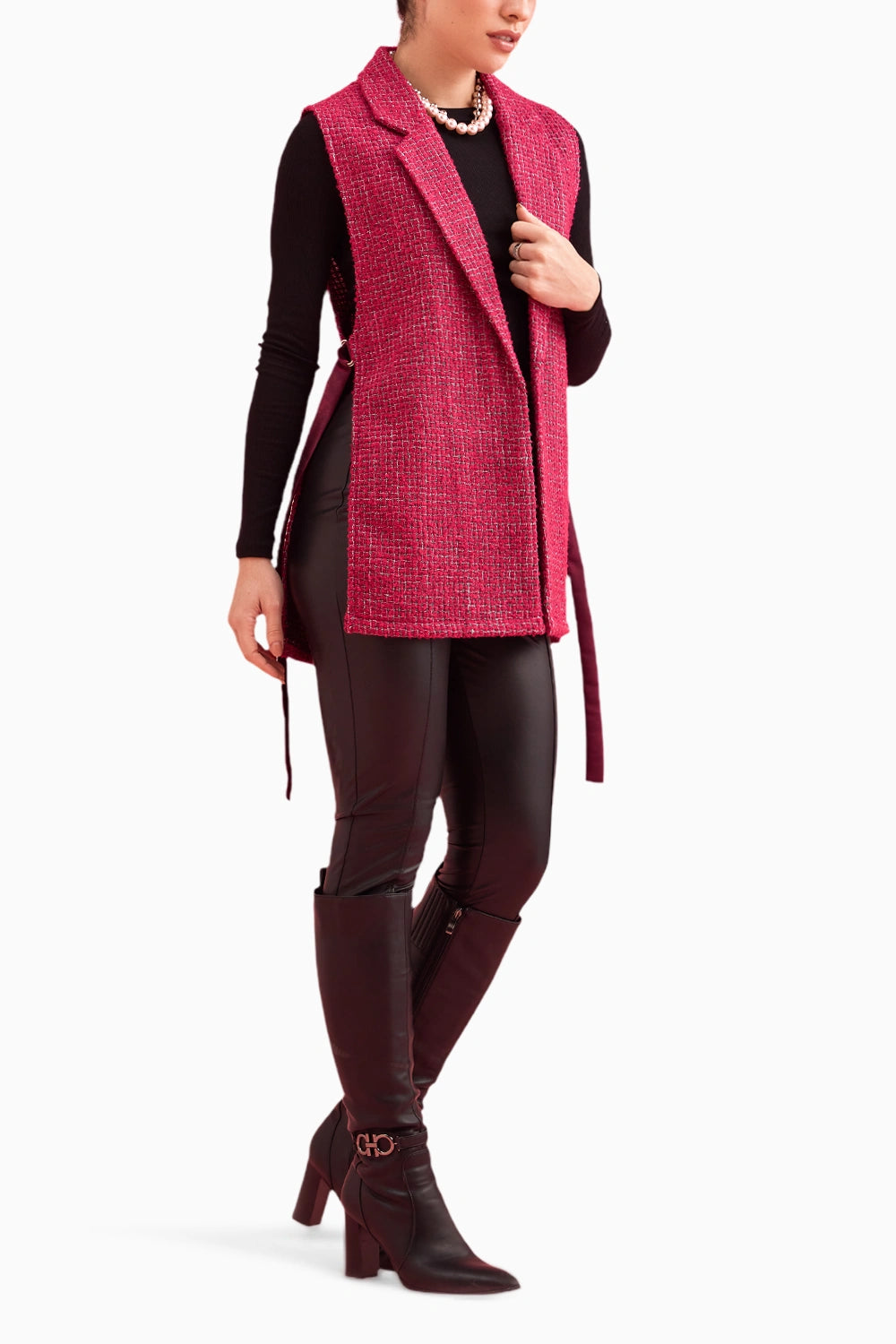 Rasberry Pink Waistcoat