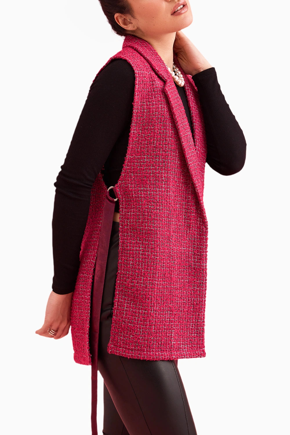 Rasberry Pink Waistcoat