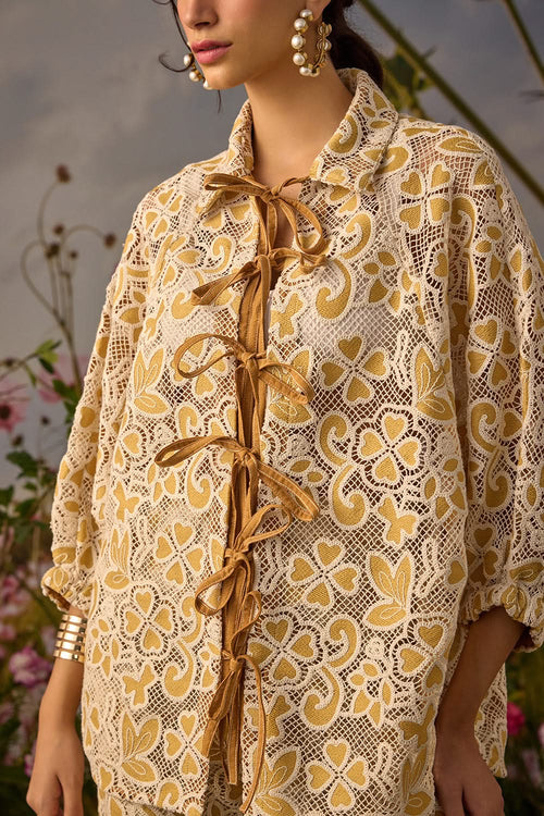 Oversize Medallian Co-ord Set