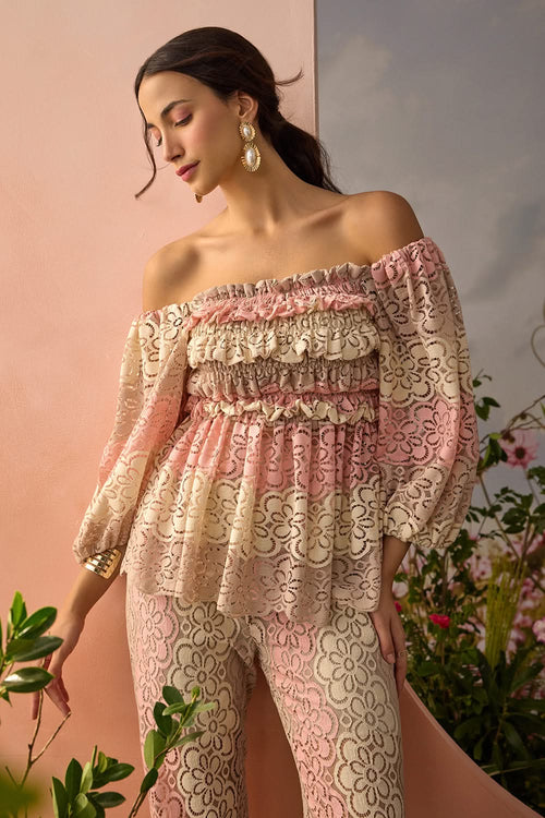 Triple Lace Indulgence Top