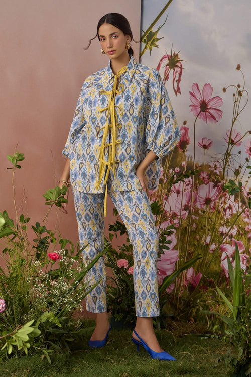 Oversize Sapphire Co-ord Set