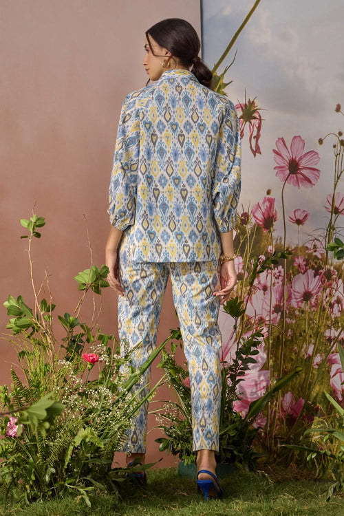 Oversize Sapphire Co-ord Set