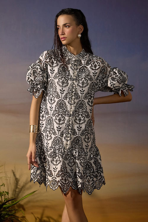 White and Black Dream Dress