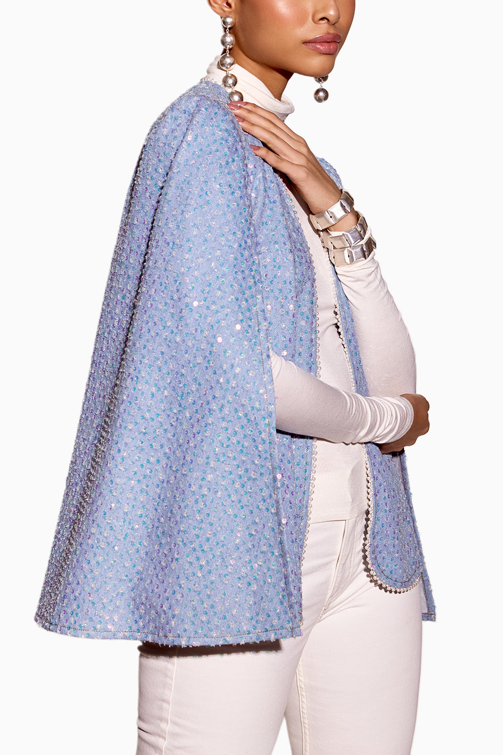 Lustre Blue Blaire Cape