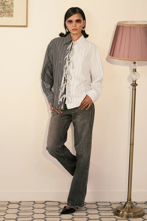 Yin-Yang Button-Up Shirt