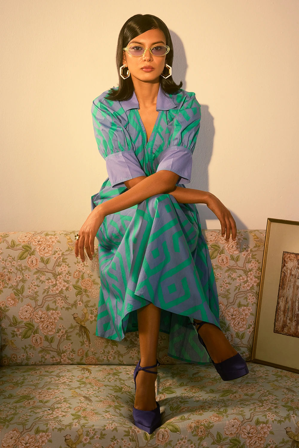 The Aqua Groove Dress