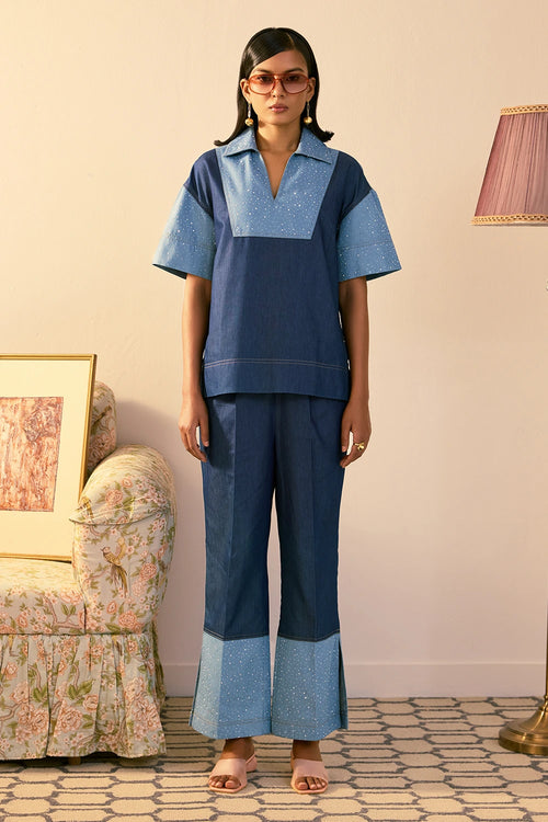 Denim Duo Co-ord Set