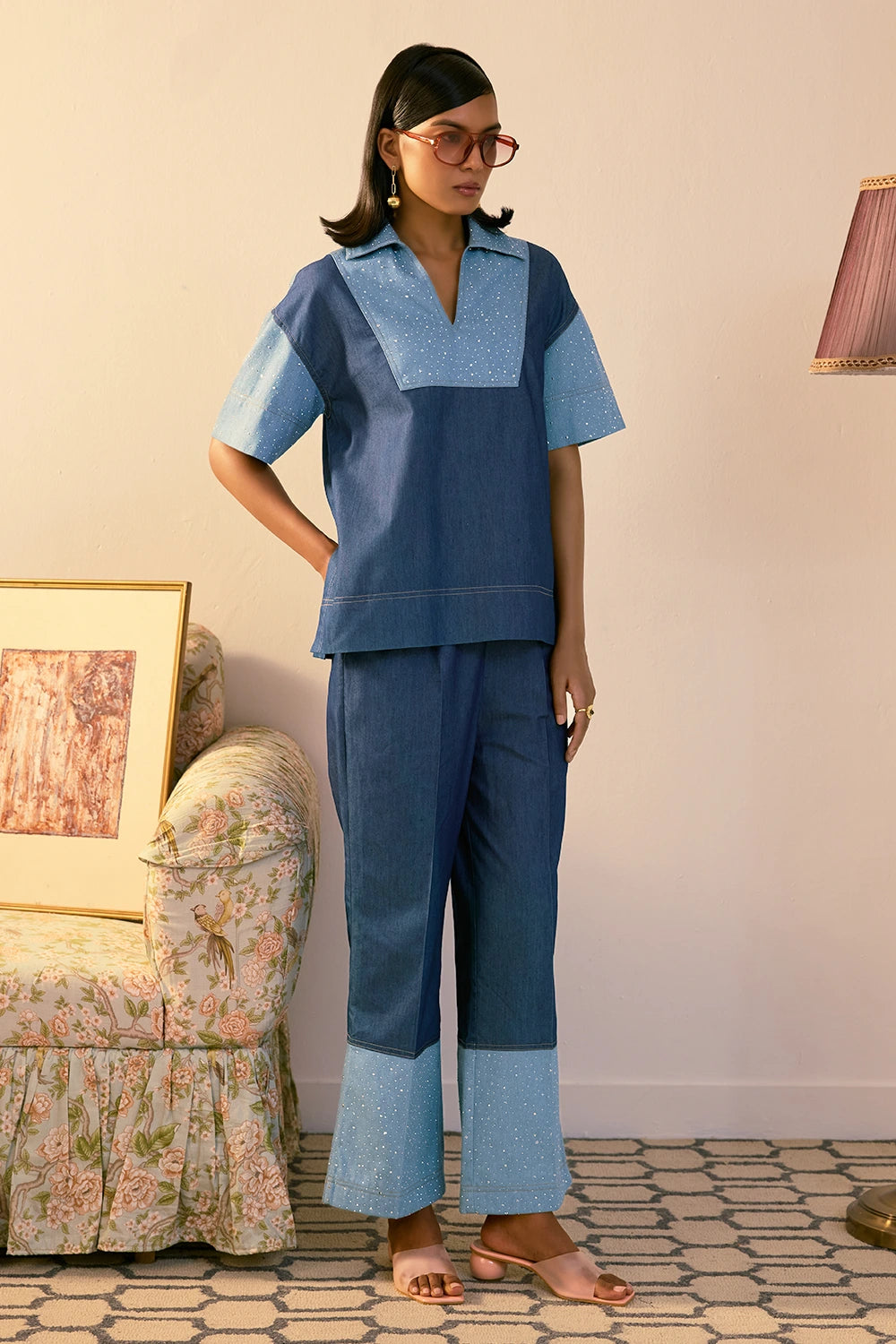 Denim Duo Co-ord Set