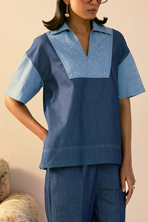 Denim Duo Co-ord Set