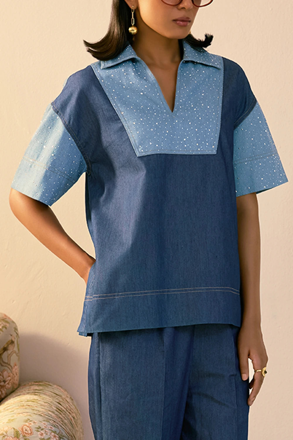 Denim Duo Co-ord Set